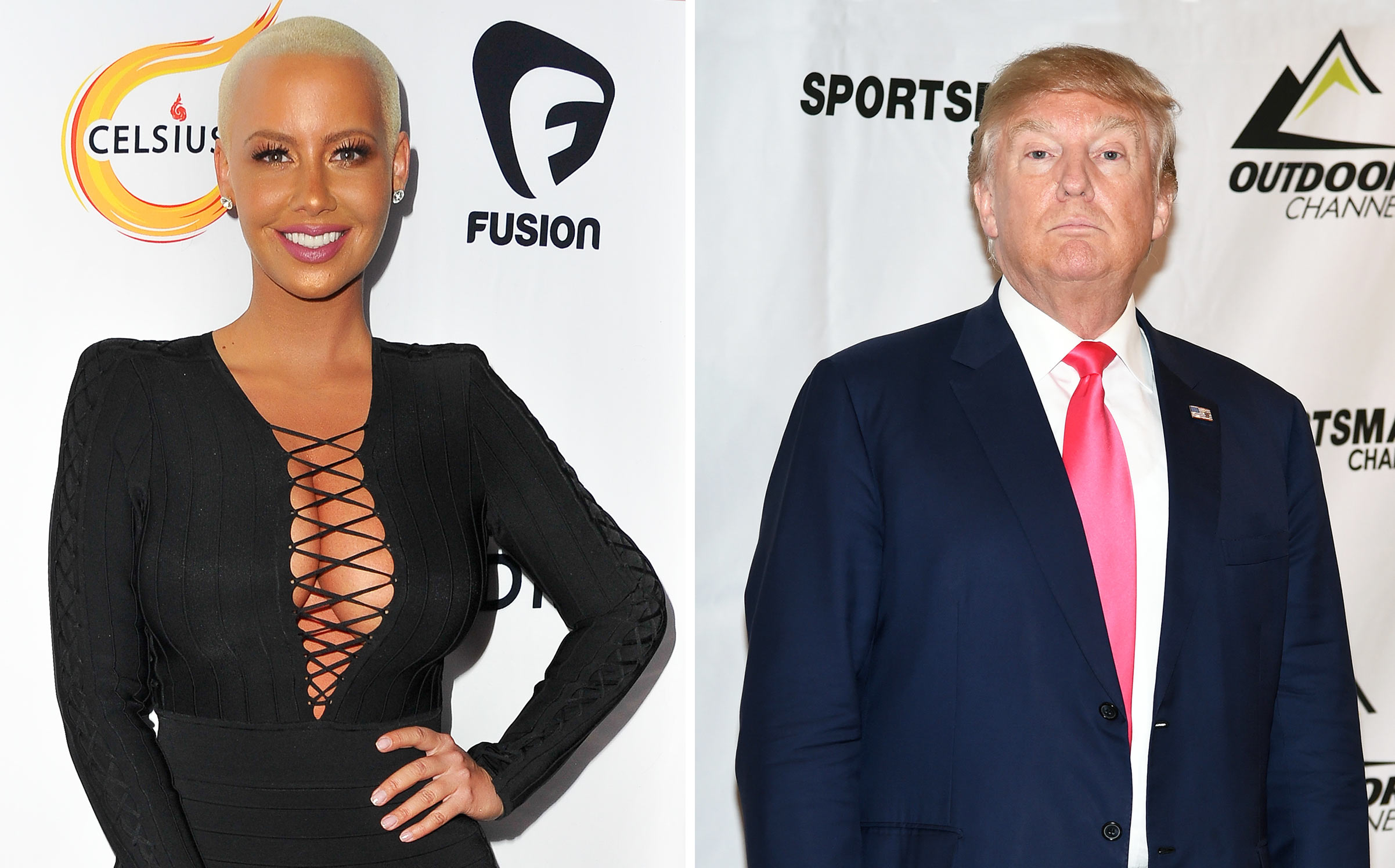 Amber Rose, Donald Trump