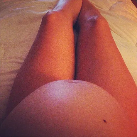 Amber Rose Pregnant Belly