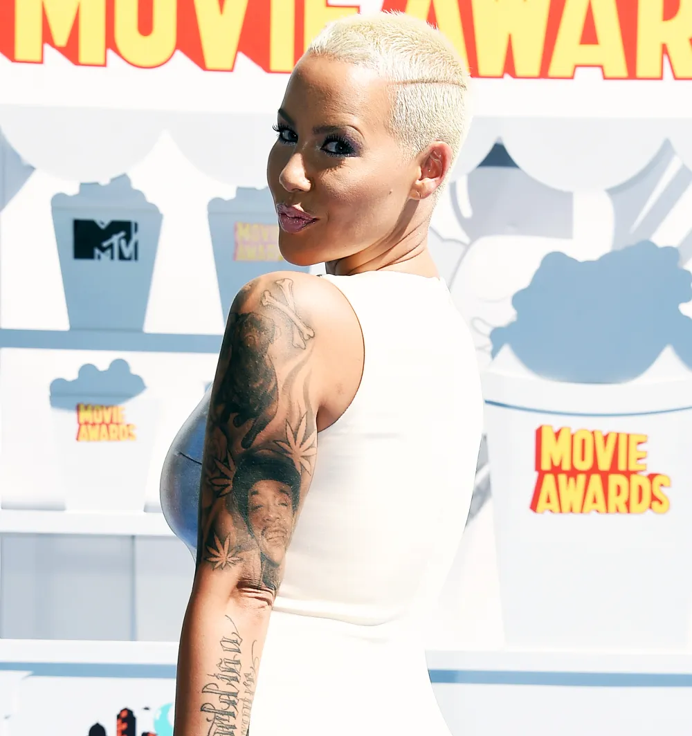 amber Rose Wiz Khalifa tattoo