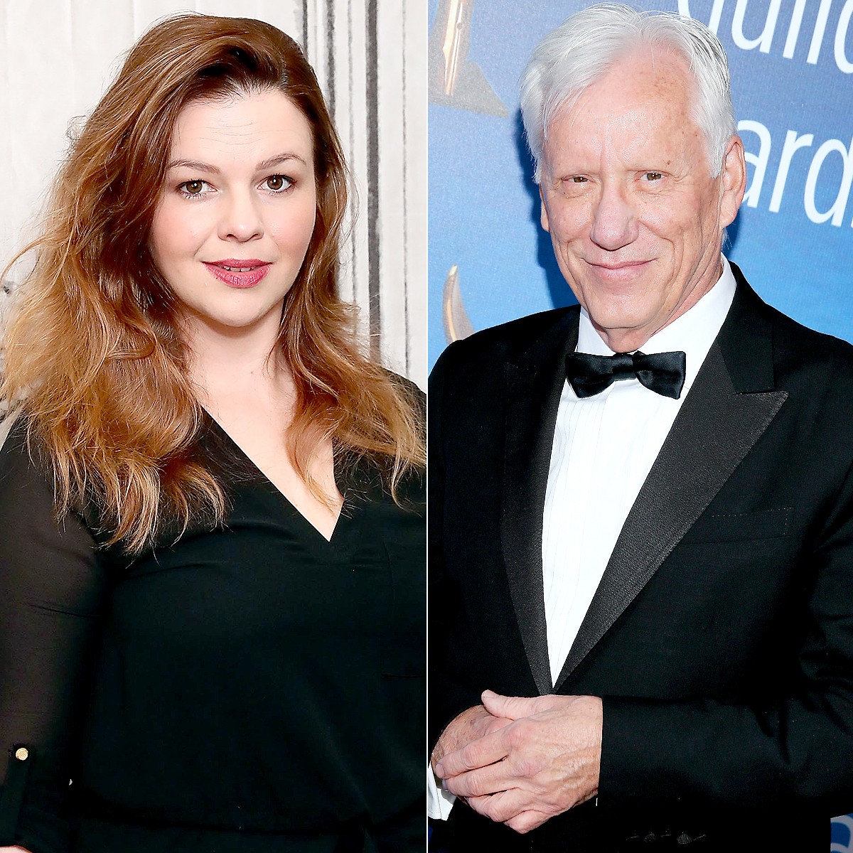 Amber Tamblyn and James Wood