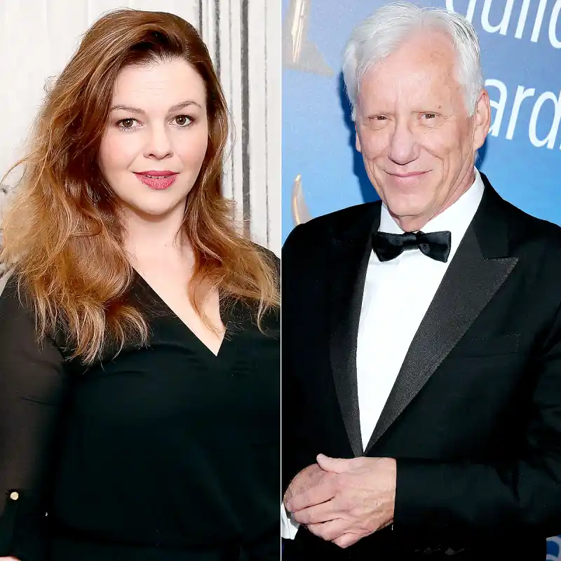 Amber Tamblyn and James Wood