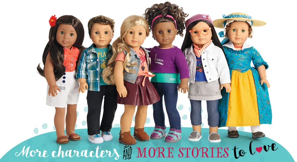 The new American Girl dolls