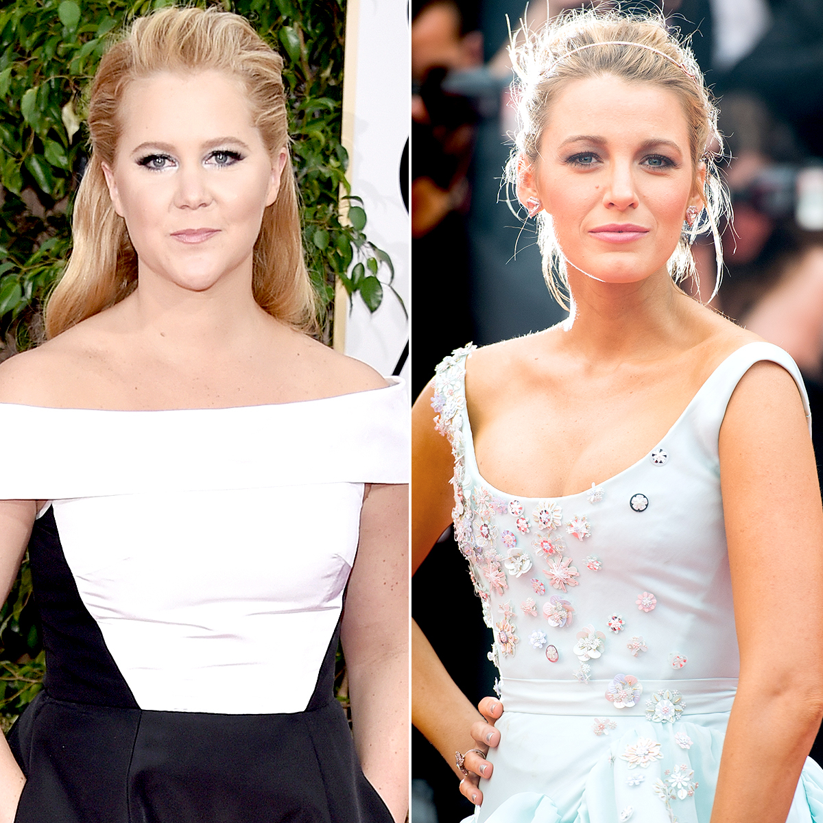 Amy Schumer and Blake Lively
