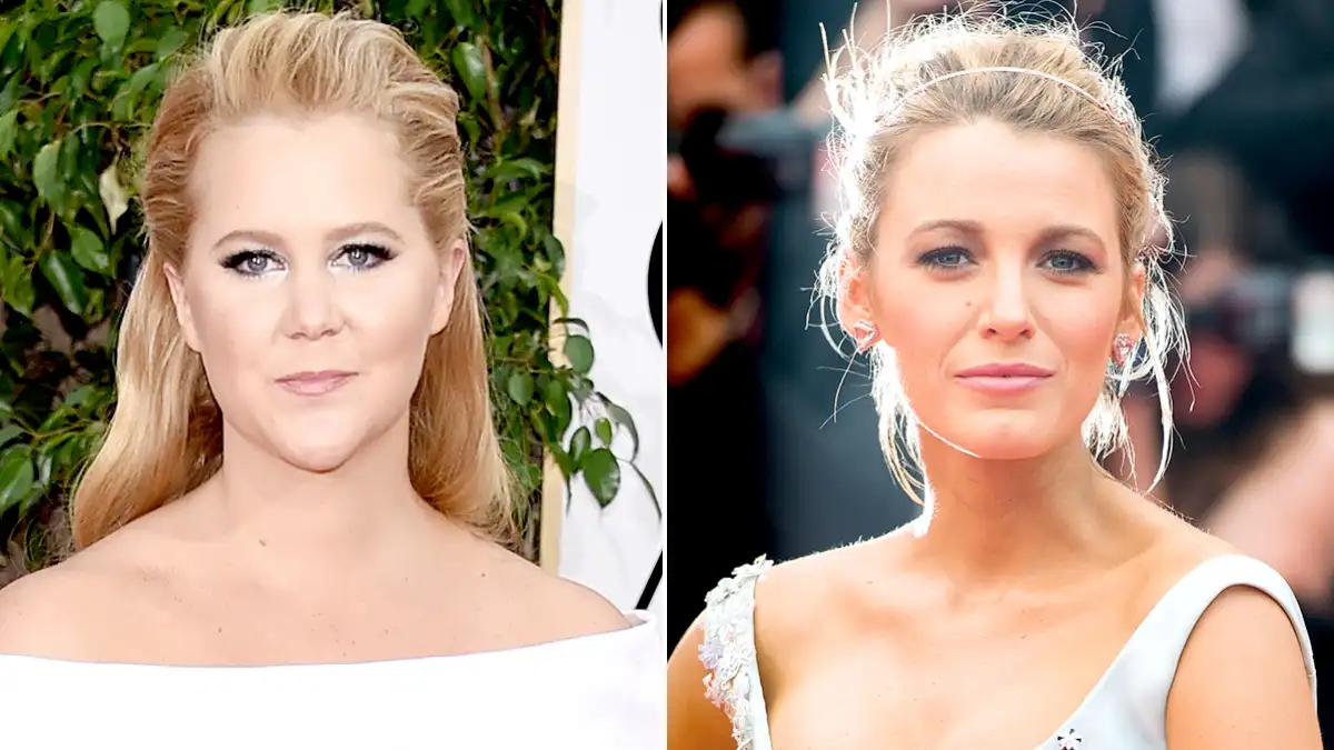 Amy Schumer and Blake Lively