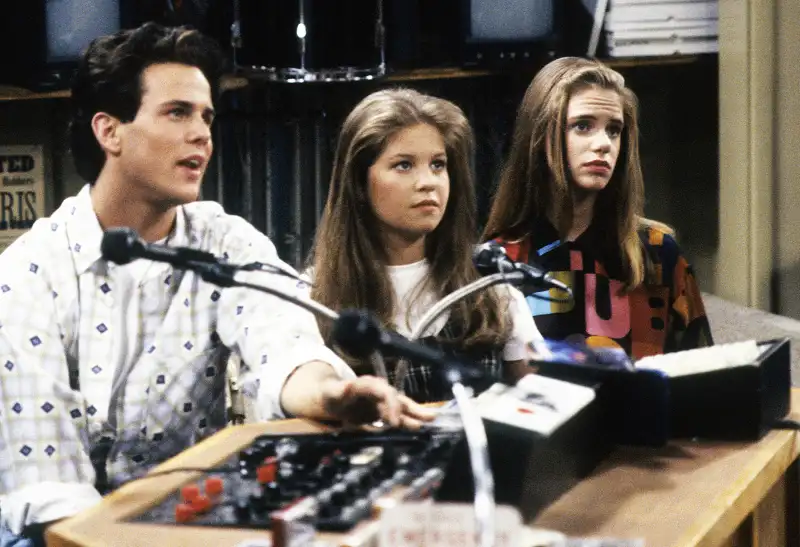 Candace Cameron Bure and Andrea Barber in 1993