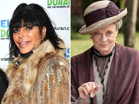 Big Ang and Maggie Smith