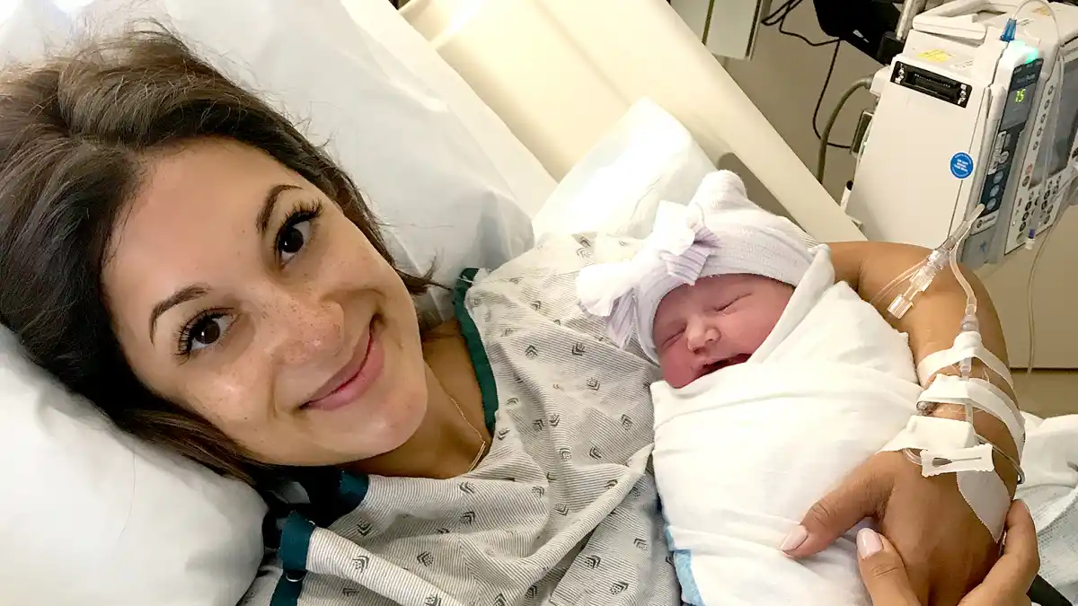 Angelique Cabral opened up to Luxury Handbag Shopping about her daughter Adelaide Grace Osborn