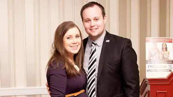 Anna Duggar and Josh Duggar pose during the 42nd annual Conservative Political Action Conference (CPAC) at the Gaylord National Resort Hotel and Convention Center on February 28, 2015 in National Harbor, Maryland.