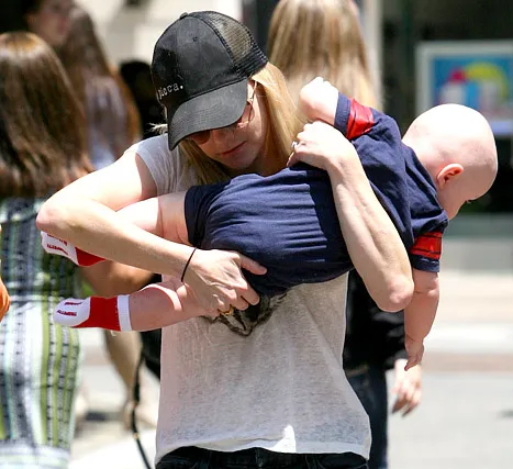 Anna smelling diaper