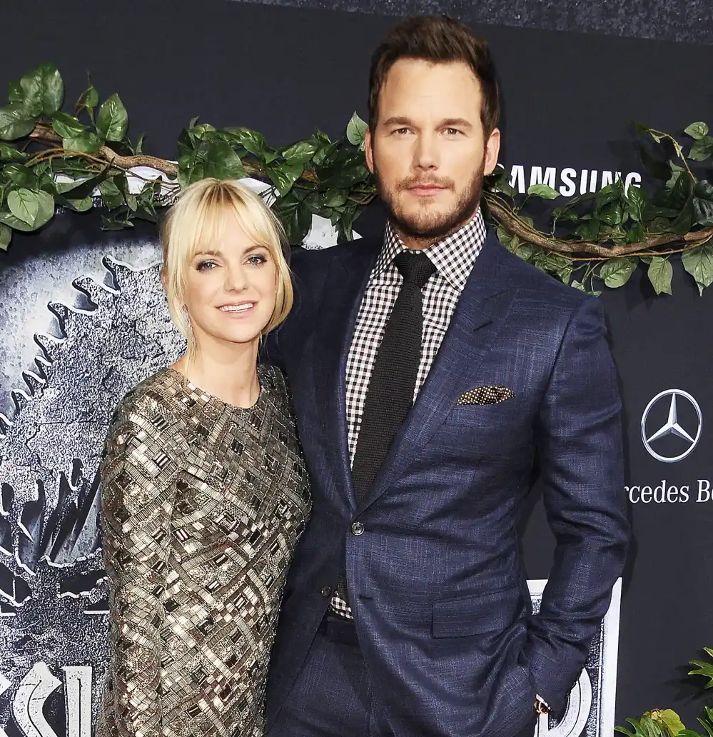 Anna Faris and Chris Pratt