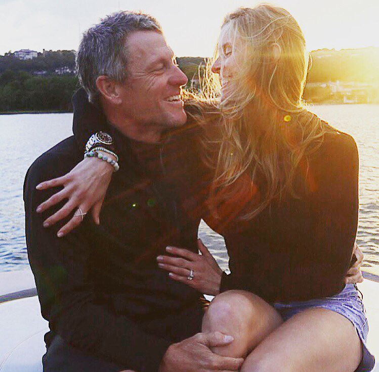 Anna Hansen Lance Armstrong engagement ring