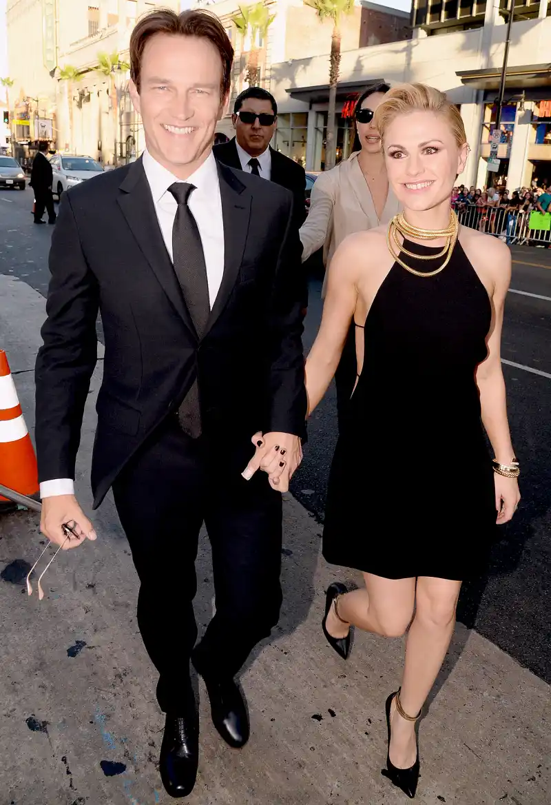 Stephen Moyer and Anna Paquin