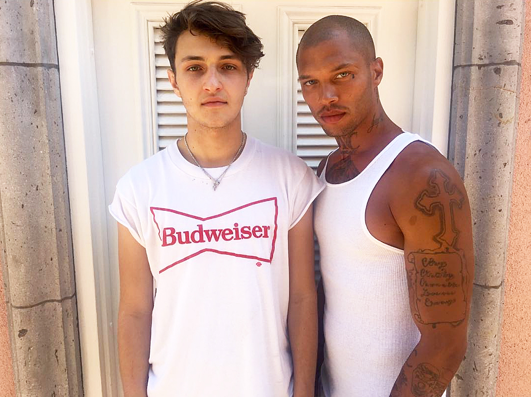 Anwar Hadid Jeremy Meeks