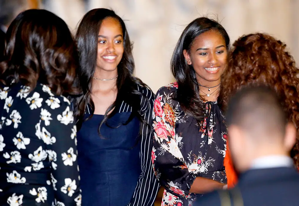 Malia Obama and Sasha Obama