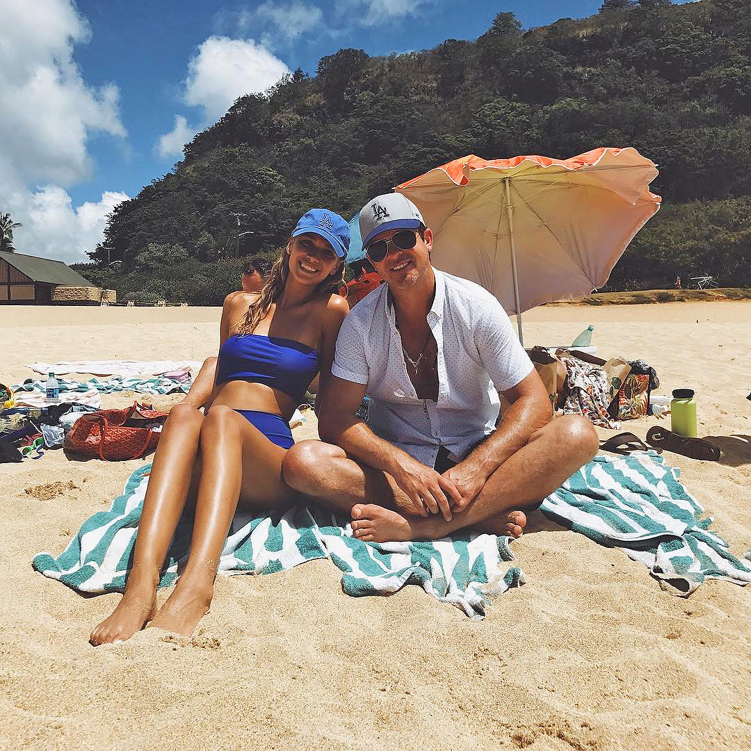 April Love Geary, Robin Thicke, family vacation