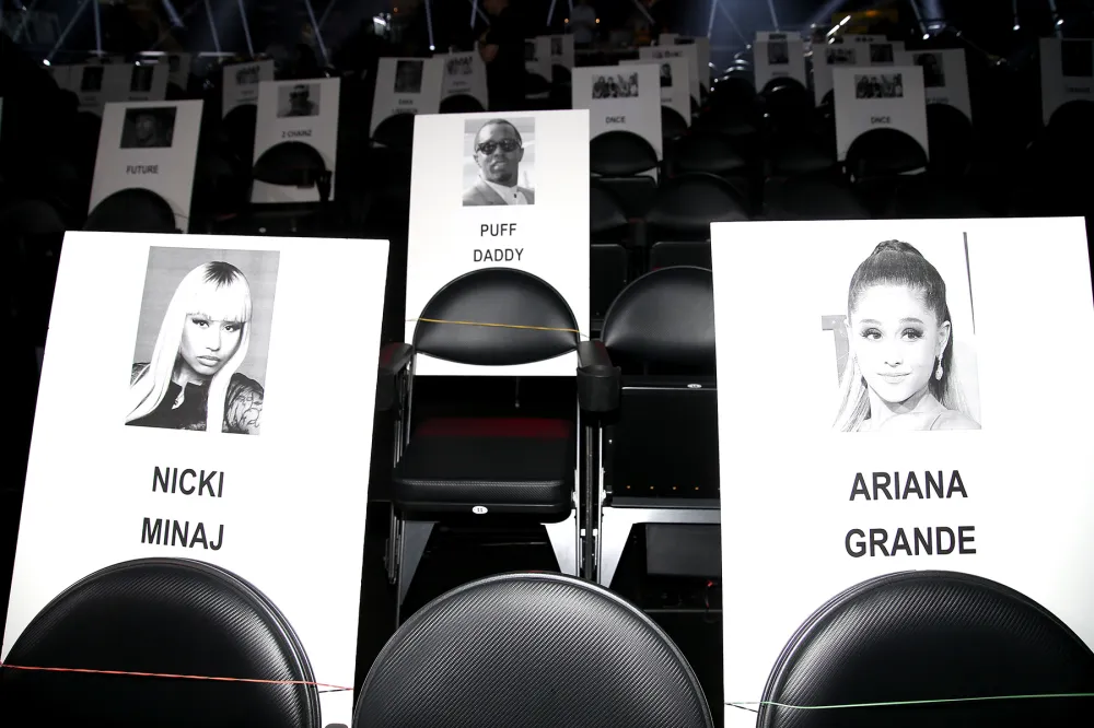 General atmosphere at the 2016 MTV VMA Awards - Press Junket at Madison Square Garden on August 25, 2016 in New York City.