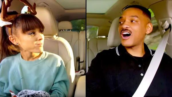 Ariana Grande and Will Smith