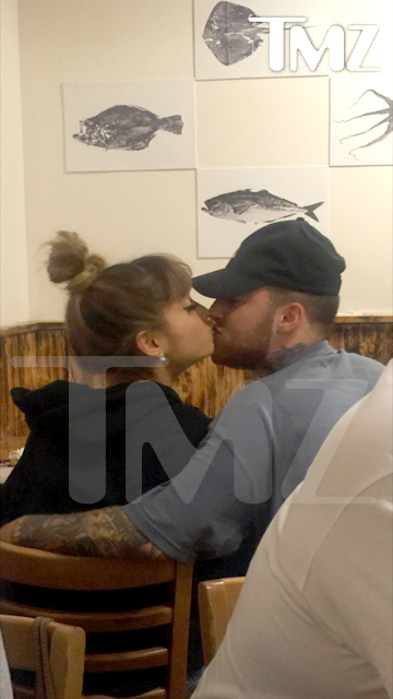 Ariana Grande and Mac Miller