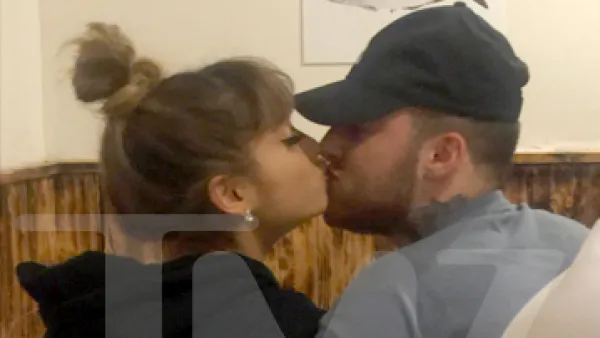 Ariana Grande and Mac Miller