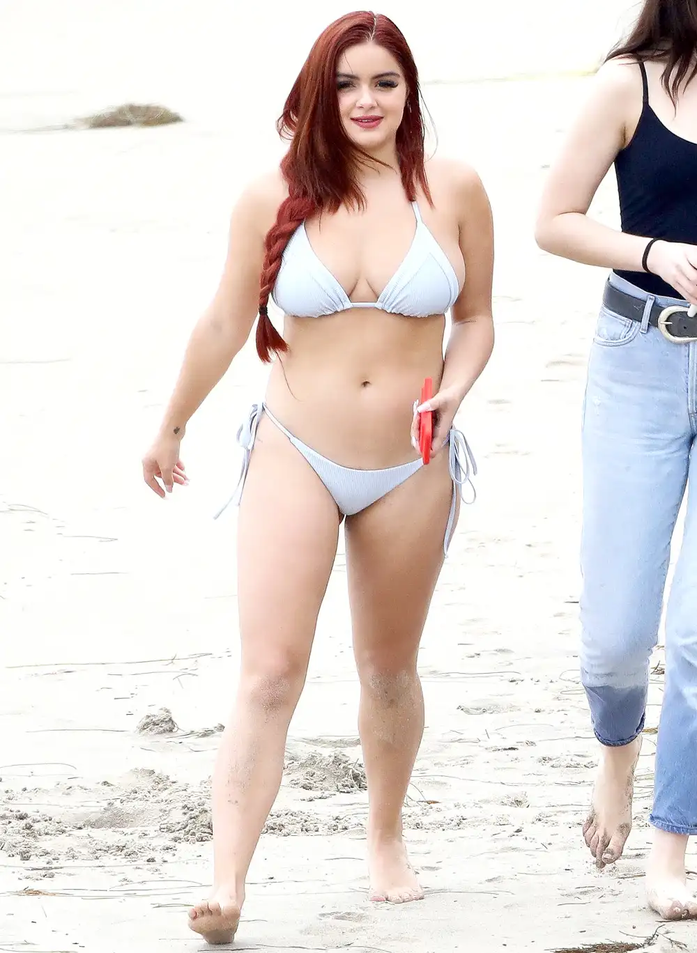 Ariel Winter hits the beach for Memorial Day in Malibu.