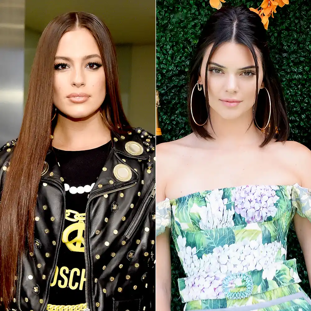 Ashley Graham and Kendall Jenner