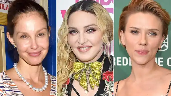 Ashley Judd, Madonna and Scarlett Johansson