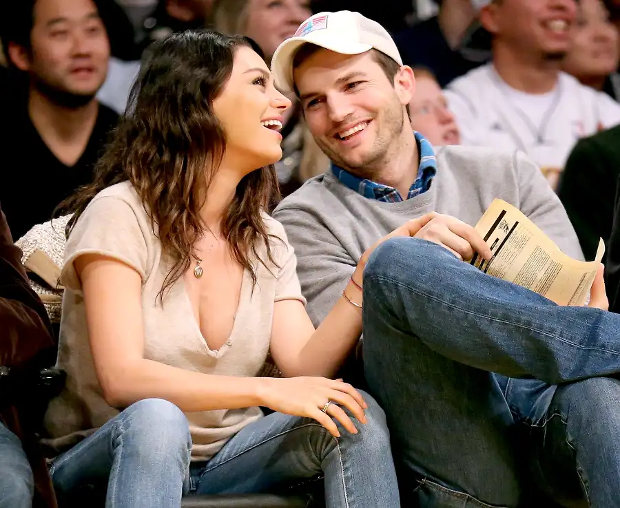 Ashton Kutcher and Mila Kunis