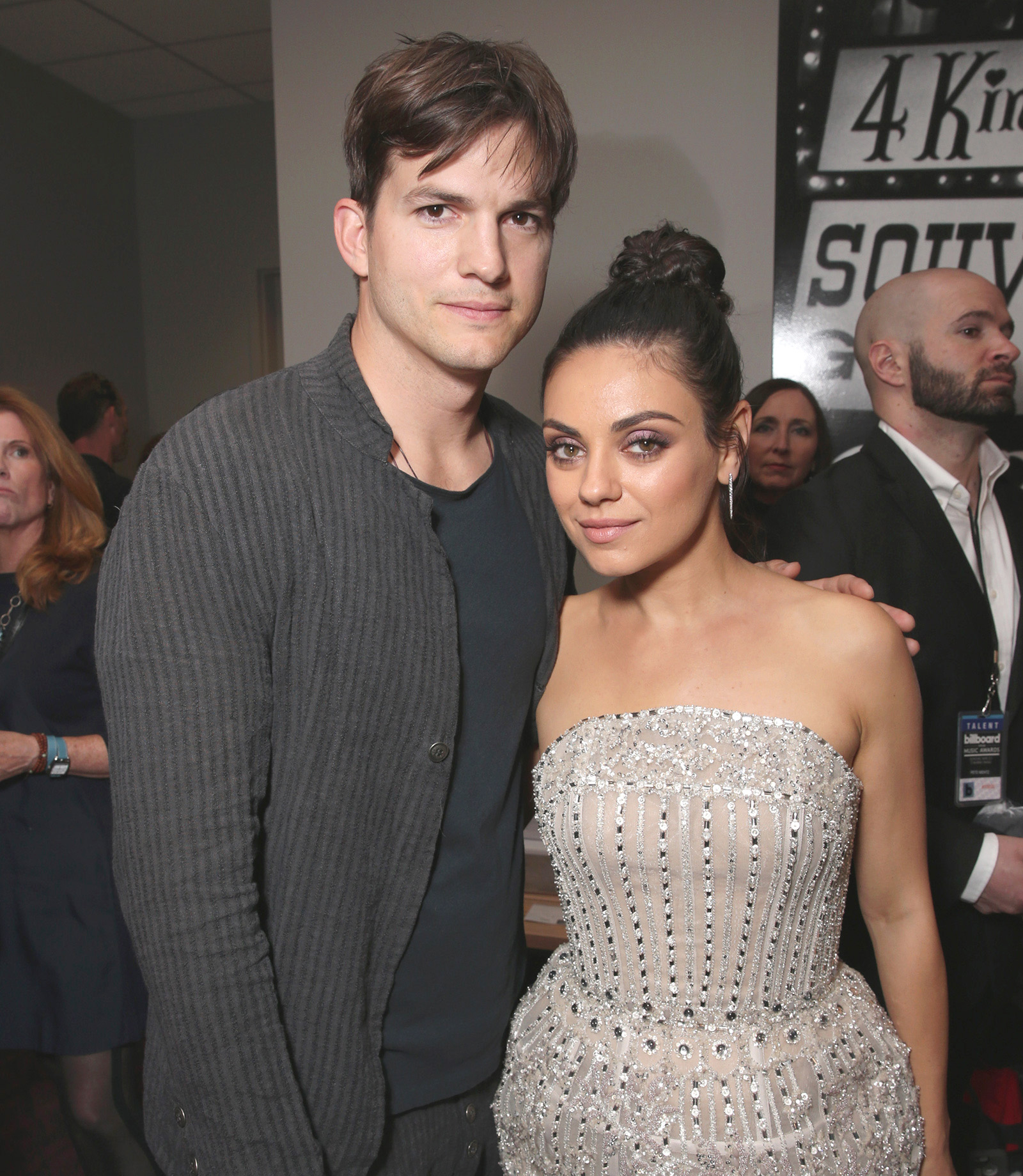 Ashton Kutcher and Mila Kunis
