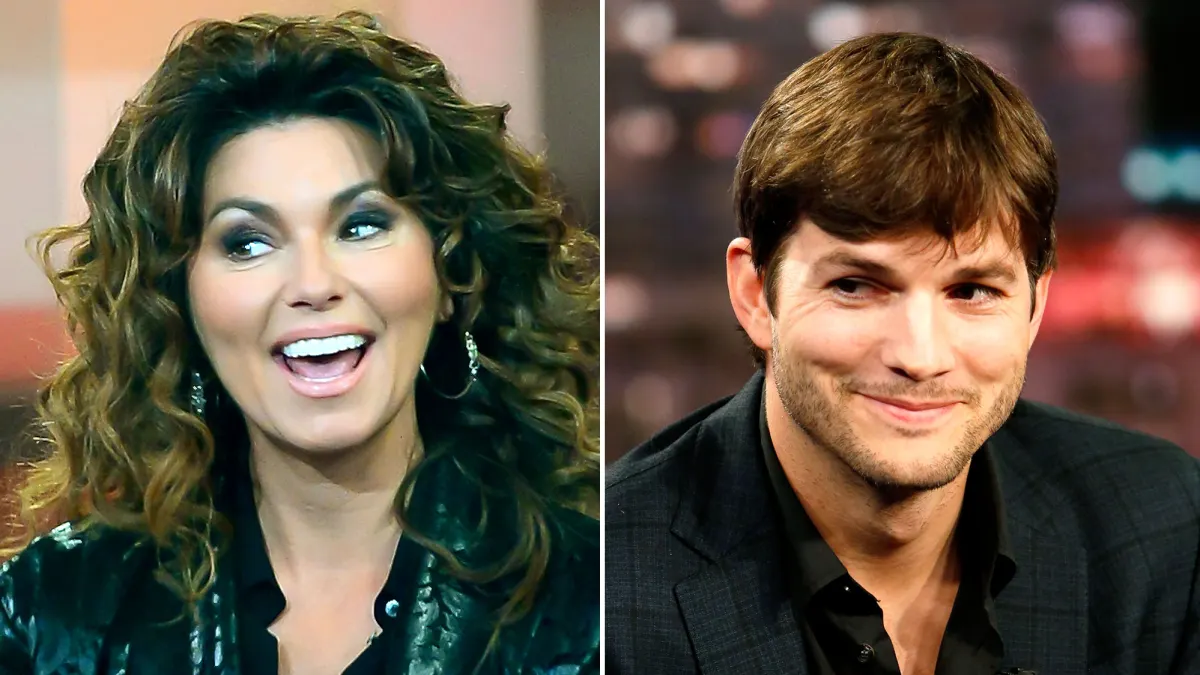 Shania Twain, Ashton Kutcher