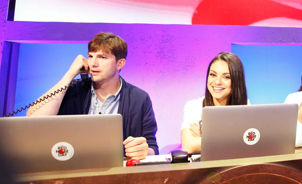 Ashton Kutcher and Mila Kunis