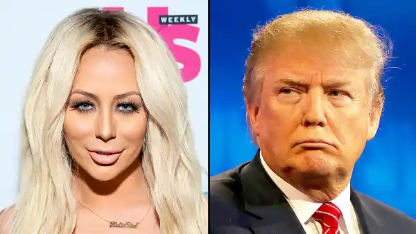 Aubrey O’Day and Donald Trump