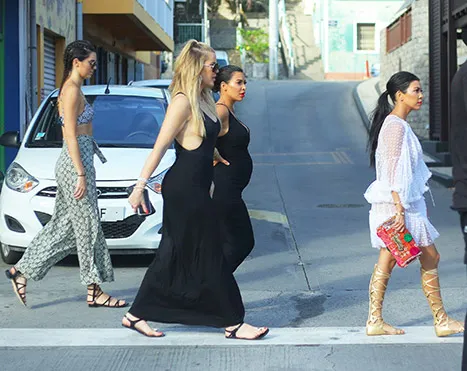 Kardashian Sisters St Barts