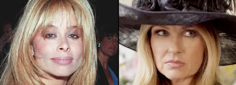 Faye Resnick and Connie Britton