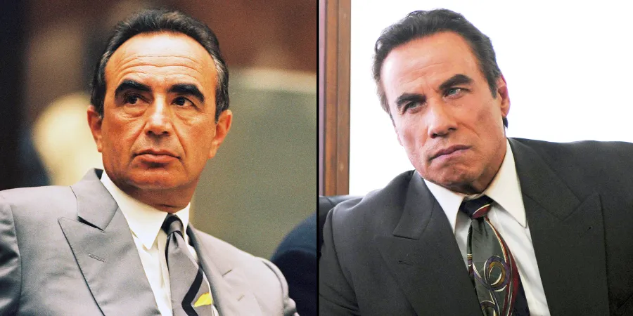 Robert Shapiro and John Travolta
