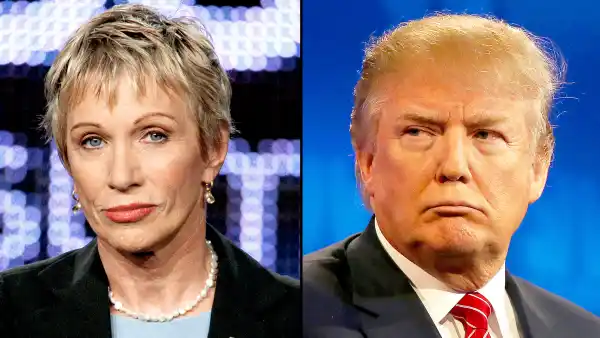 Barbara Corcoran and Donald Trump