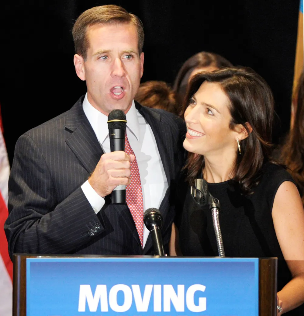 Beau Biden and Hallie Biden