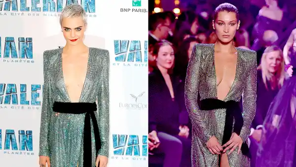 Cara Delevingne and Bella Hadid