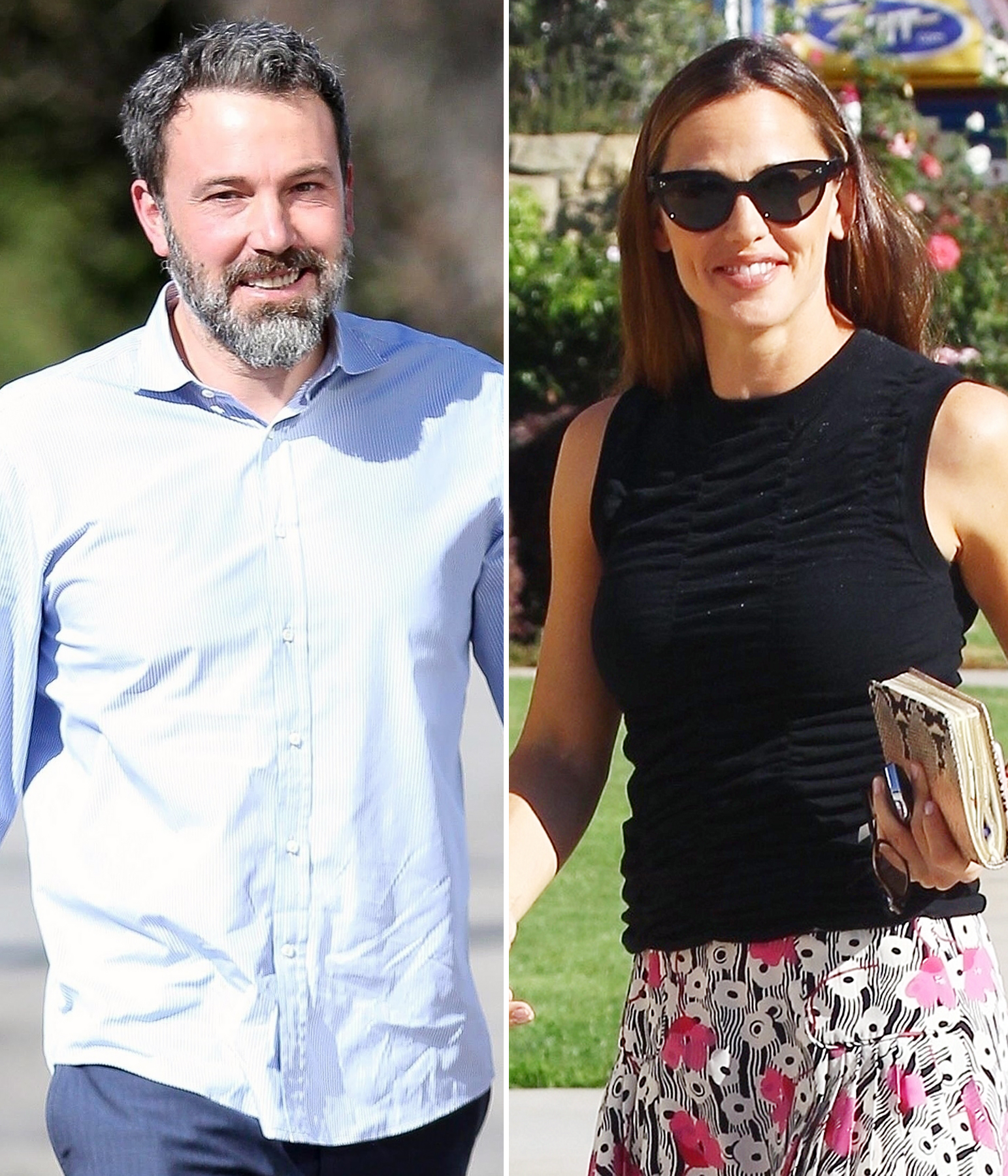 Ben Affleck Jennifer Garner church