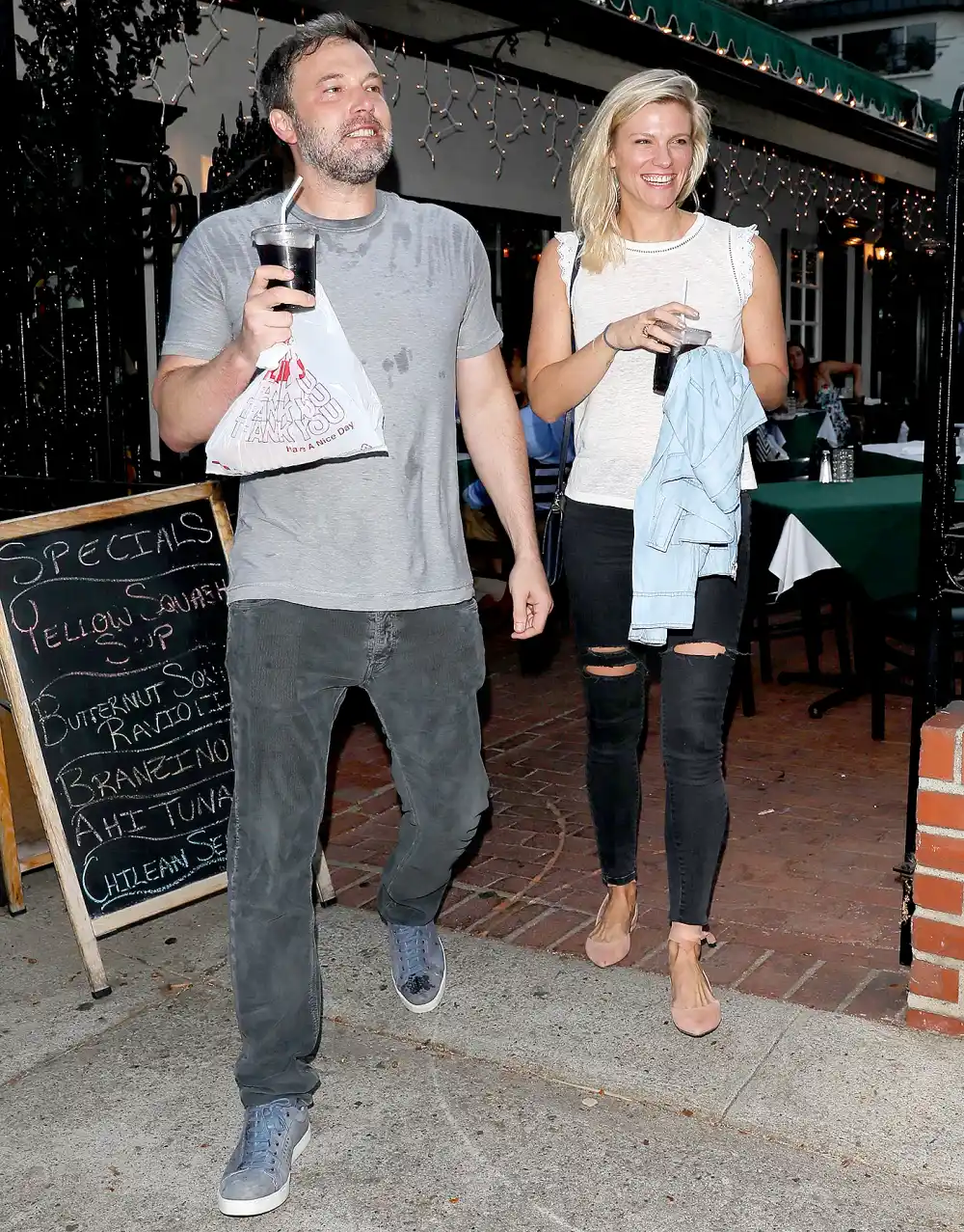 Ben Affleck and Lindsay Shookus