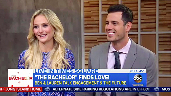 Lauren Bushnell and Ben Higgins