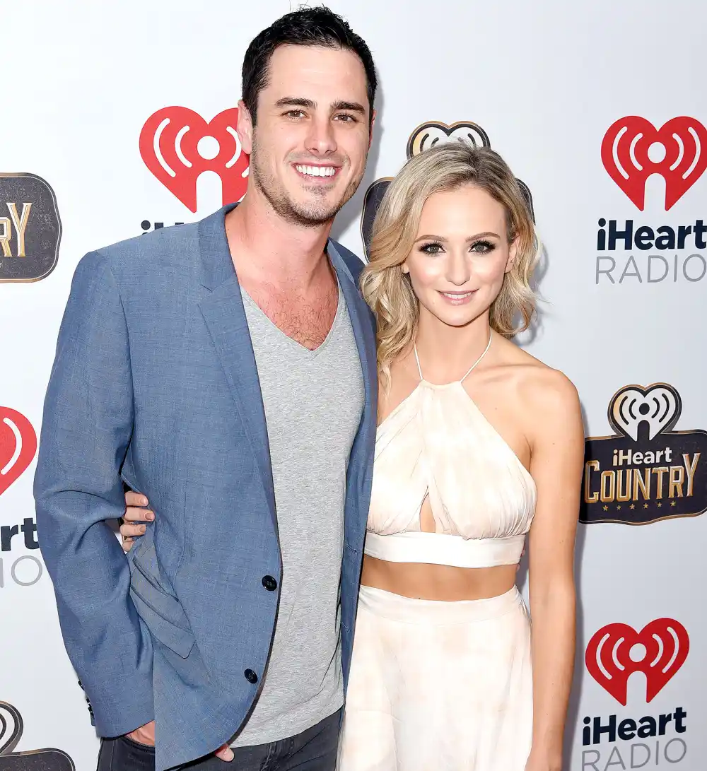 Ben Higgins and Lauren Bushnell arrive to the 2016 iHeartCountry Festival.