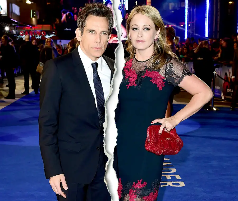 Ben Stiller and Christine Taylor
