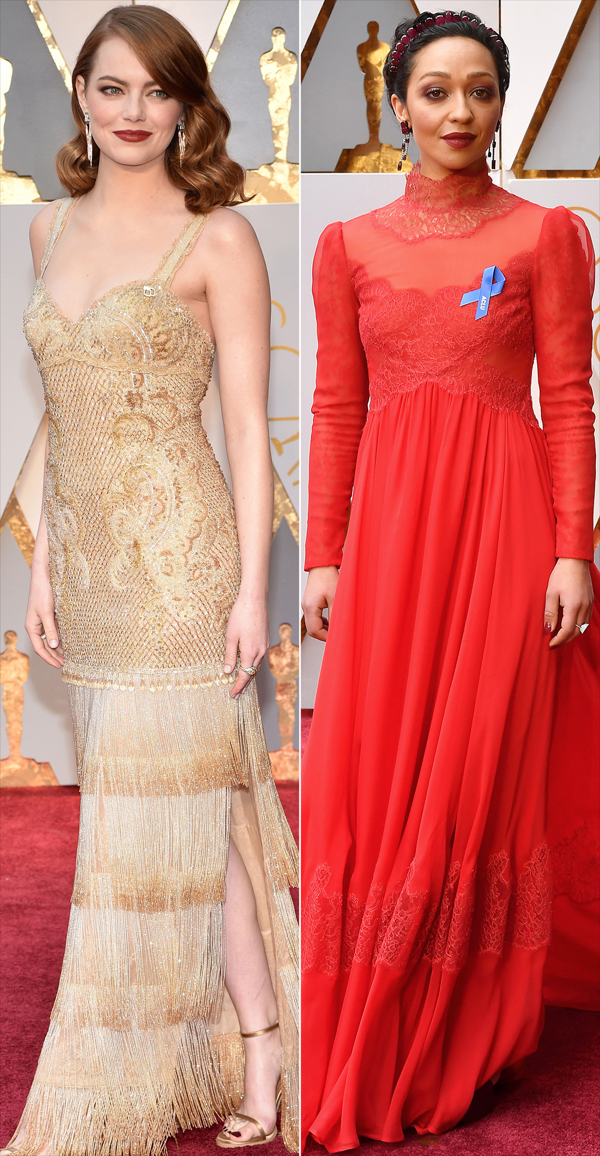 Emma Stone & Ruth Negga