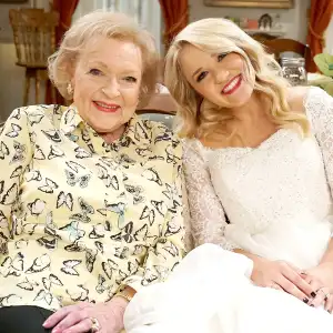 Betty White and Emily Osment on Young & Hungry