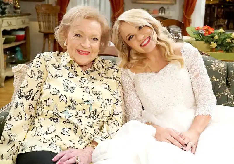 Betty White and Emily Osment on Young & Hungry