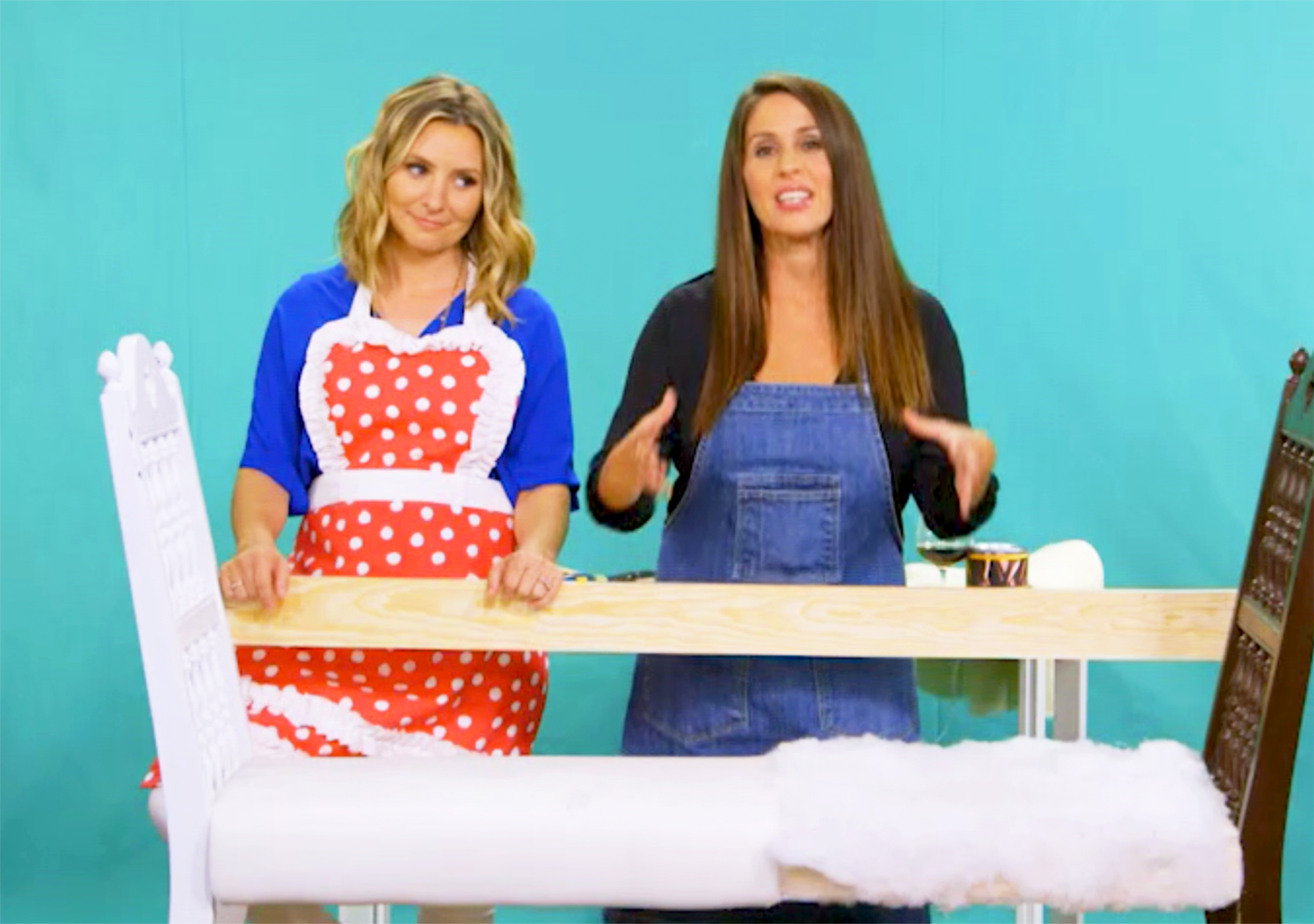 Beverley Mitchell and Soleil Moon Frye Hollywood Darlings