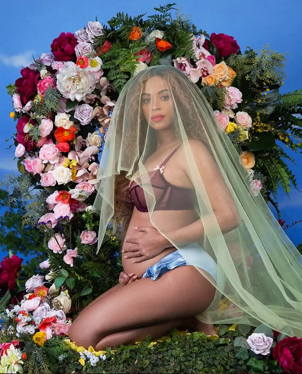 Beyonce pregnant with twins