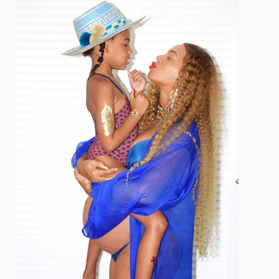 Beyonce and Blue Ivy