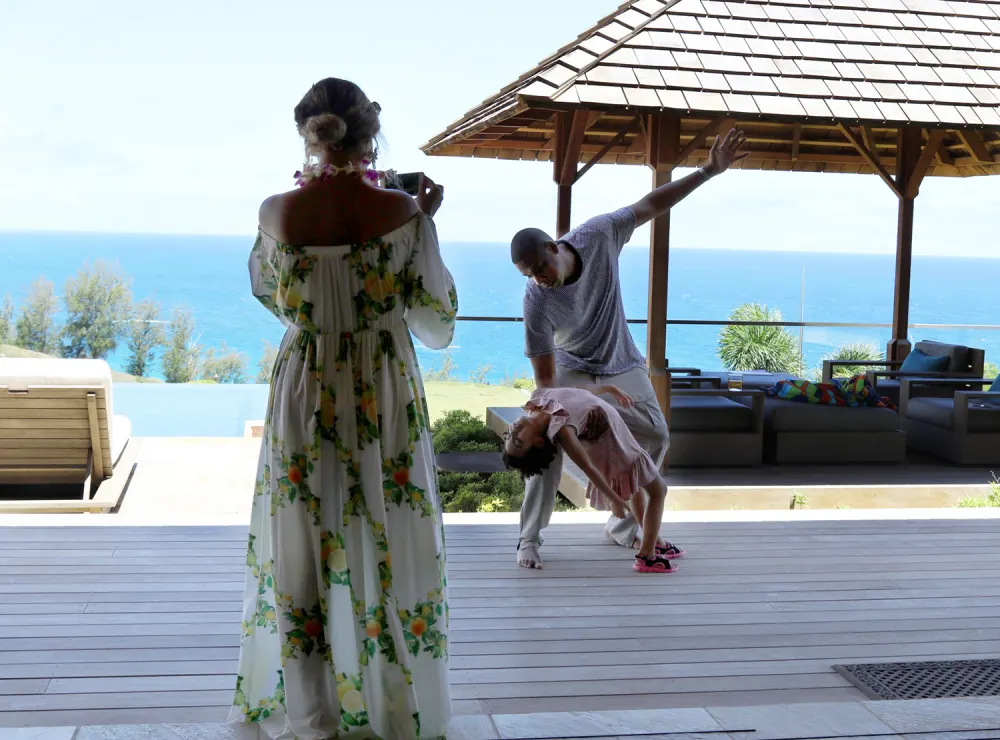 Beyonce, Jay Z and Blue Ivy