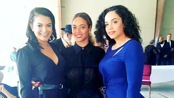 Beyonce and Kristin Douglas